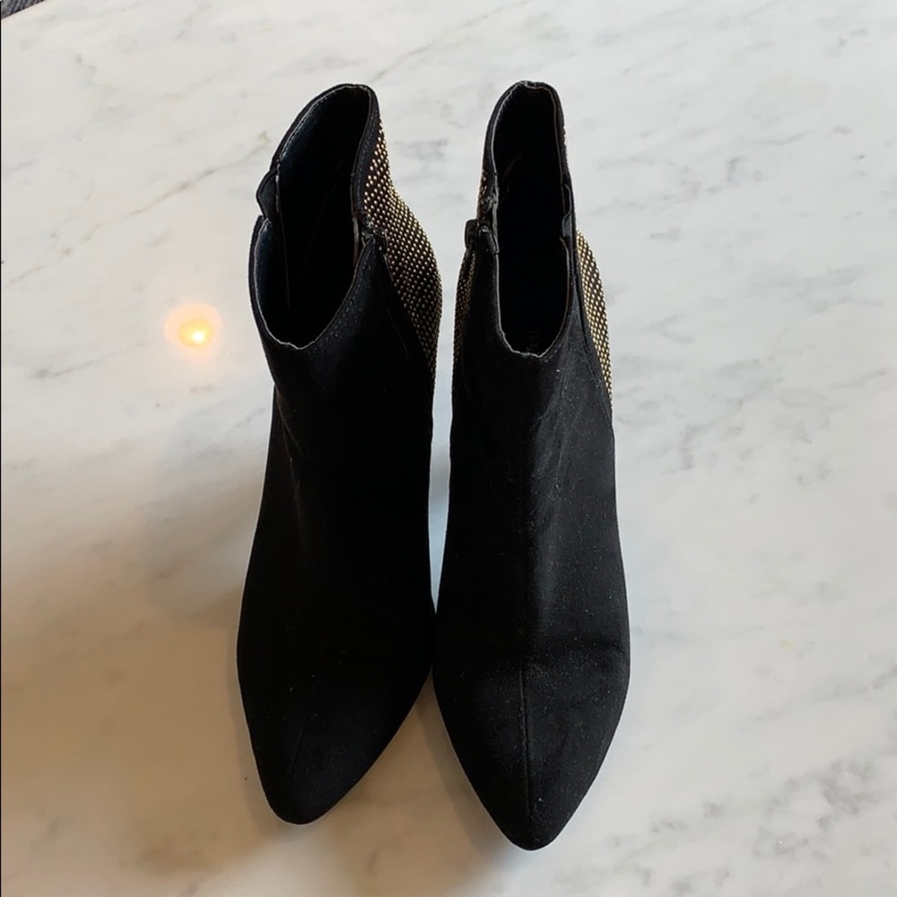 Studded Suede Booties - Picture 2 of 8